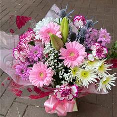 Florist Choice Hand-Tied in Water